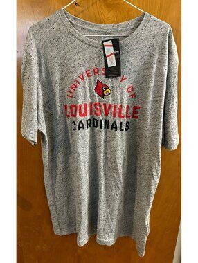 NEW Captivating University of Louisville tshirt size XL